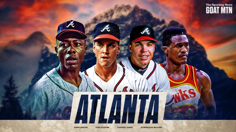 Atlanta's GOAT Mountain of sports: Aaron, Glavine, Jones, Wilkins image