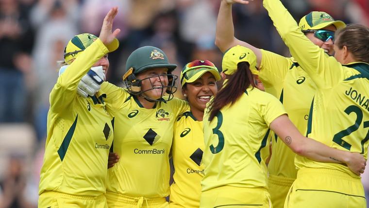 Australia retain Women's Ashes: 2023 results, scoreboard image