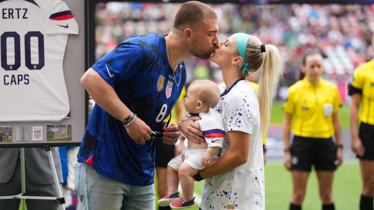 Is USWNT stalwart Julie Ertz married to NFL standout Zach Ertz? image