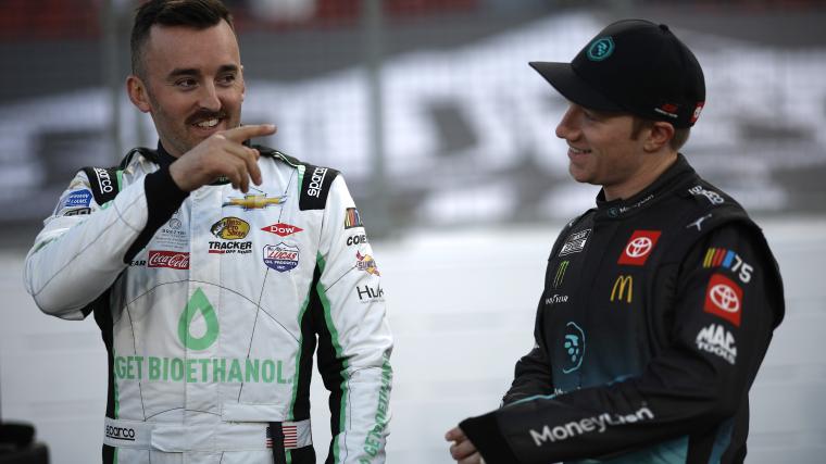 Austin Dillon throws helmet at ex-teammate Tyler Reddick after wreck in Pocono race image