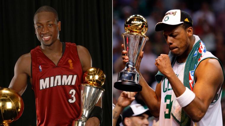 Dwyane Wade vs Paul Pierce, ai vĩ đại hơn? So sánh 2 huyền thoại của làng bóng rổ NBA image