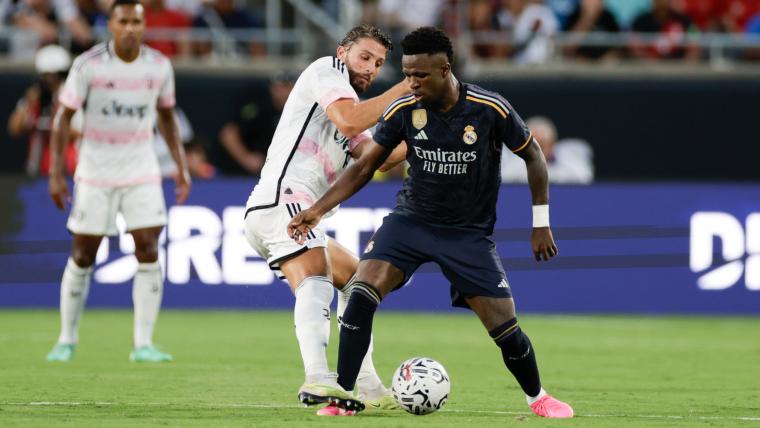 Real Madrid vs Juventus score, result, highlights as Vinicius scores in a 3-1 preseason loss to close USA tour image