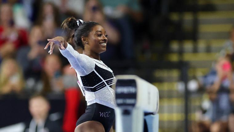 U.S. Classic results: Simone Biles is back with all-around victory image