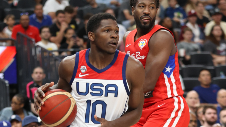 Edwards shines as Team USA cruise past Puerto Rico in tune-up game image