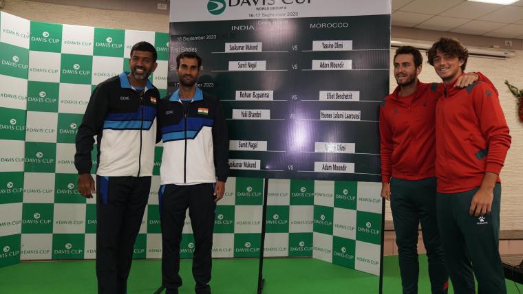 India vs Morocco, Davis Cup World Group 2 draw: Sasikumar Mukund to open India's campaign image