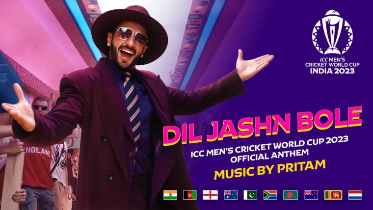 WATCH: All ICC Cricket World Cup theme songs from 1992-2023 including Ranveer Singh's 'Dil Jashn Bole' image