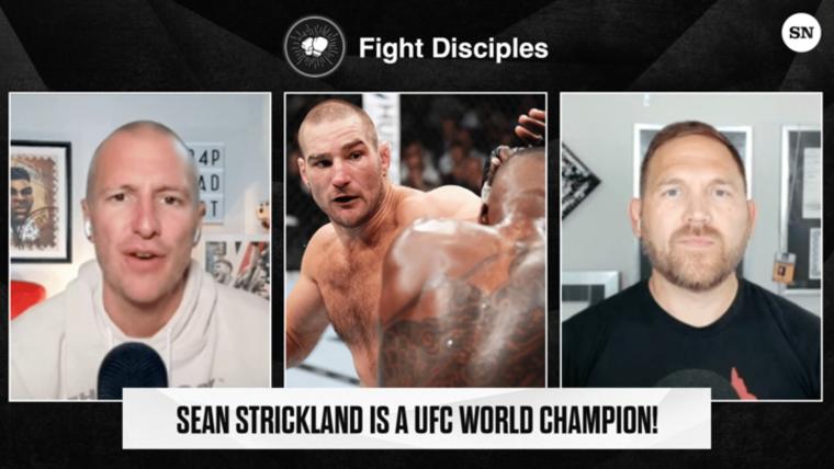 Sean Strickland is a UFC world champion: Fight Disciples on his UFC 293 performance and what's next image