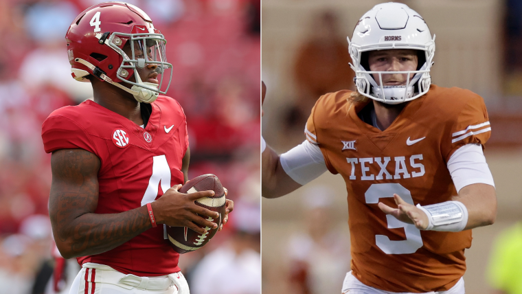 Best Texas-Alabama SuperDraft player prop bets for Saturday night image