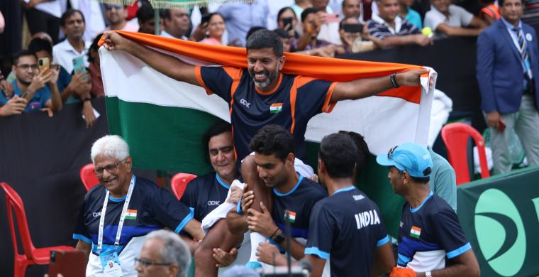 Rohan Bopanna bids Davis Cup farewell; India beat Morocco 4-1 image