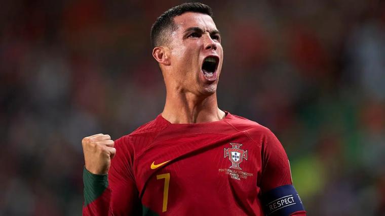 Is Cristiano Ronaldo playing for Portugal vs. Slovakia? image