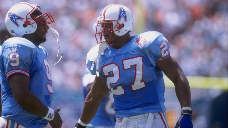 Titans throwback jerseys, explained: What to know about Tennessee's Houston Oilers uniforms, helmet image