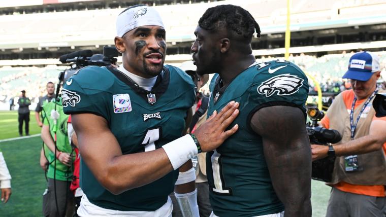 Jalen Hurts vs. A.J. Brown sideline fight: Eagles stars defend relationship, fire back at Donovan McNabb image