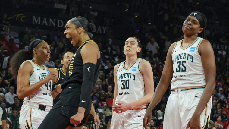 Liberty vs Aces score, result: A'ja Wilson stars in Game 2 of WNBA Finals to give Las Vegas 2-0 series lead image