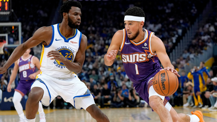 Booker right at home playing point guard in opening night win image