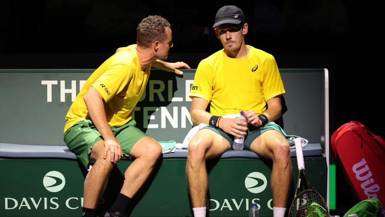 Davis Cup final: More Australia heartbreak as Italy clean sweep to win title image