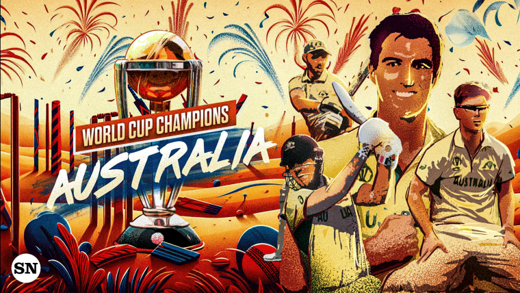 Australia win the 2023 Cricket World Cup title image