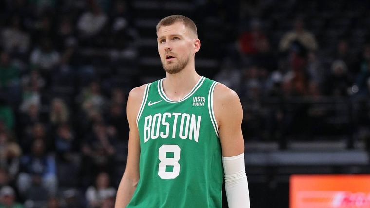 Is Kristaps Porzingis playing in 2024 NBA Playoffs? Latest calf injury update, timeline for Celtics big man image
