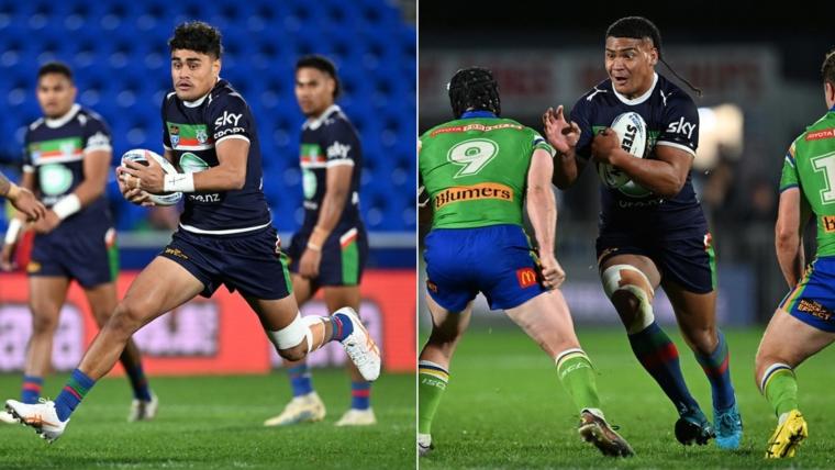 NRL contract news: Warriors rookies Jacob Laban and Zyon Maiu’u sign two-year extensions image