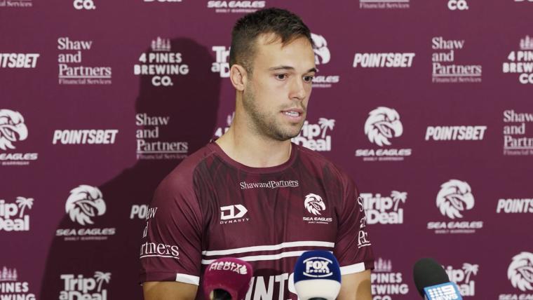 How the Manly Sea Eagles plan to rejuvenate maligned playmaker Luke Brooks image