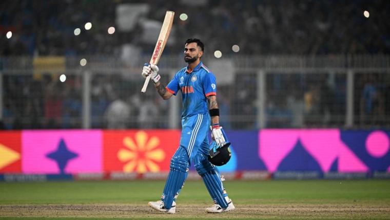 What is Virat Kohli's record at Narendra Modi Stadium? image