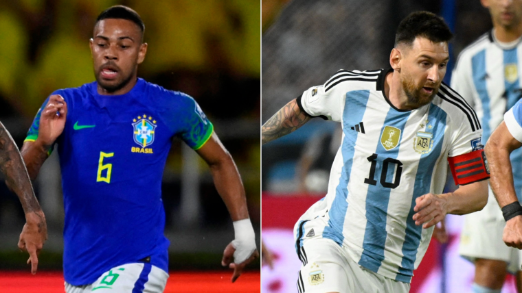 Brazil vs Argentina head to head, all-time results, record in matchups image