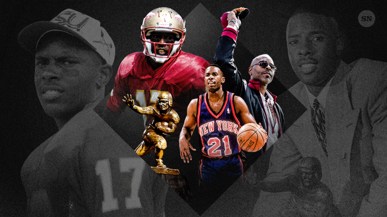 Why Heisman-winner Charlie Ward stands among Bo and Deion as two-sport legends image