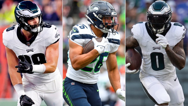 Fantasy Football Busts Week 14: Zach Charbonnet, Dallas Goedert, D'Andre Swift among risky 'starts' image