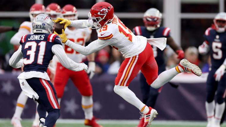 Where is Kadarius Toney? Chiefs WR officially a healthy scratch for Super Bowl 58 image