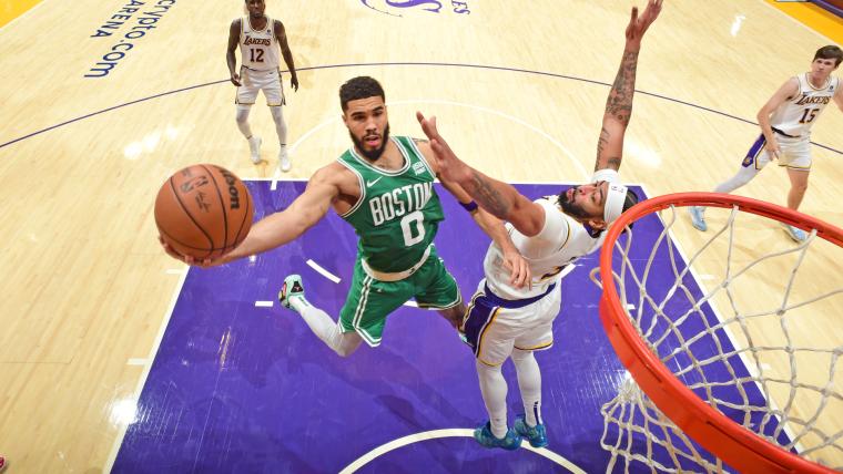 Celtics use balanced attack to hold off Lakers on Christmas Day image