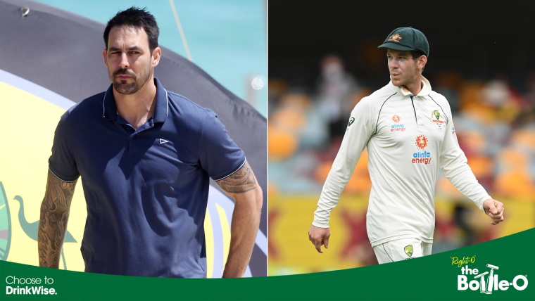 Mitchell Johnson vs David Warner: Former captain Tim Paine weighs in on drama between Australian Test greats image