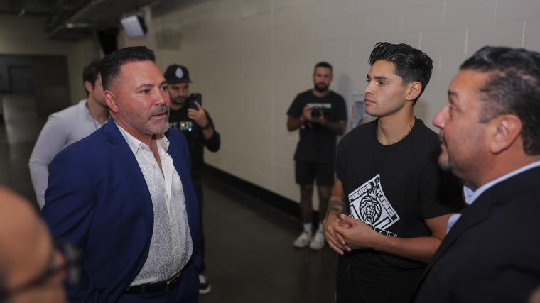 Breaking down Ryan Garcia's feud with Golden Boy Promotions and how Canelo is involved image