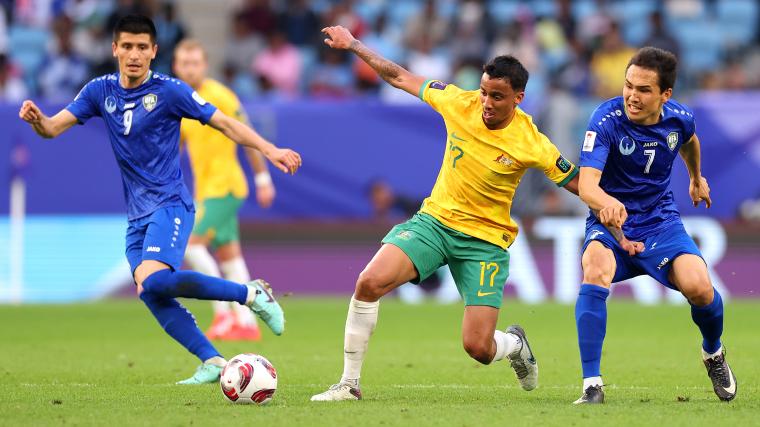 Australia vs Uzbekistan score, result, highlights as Socceroos win AFC Asian Cup group after drab draw image