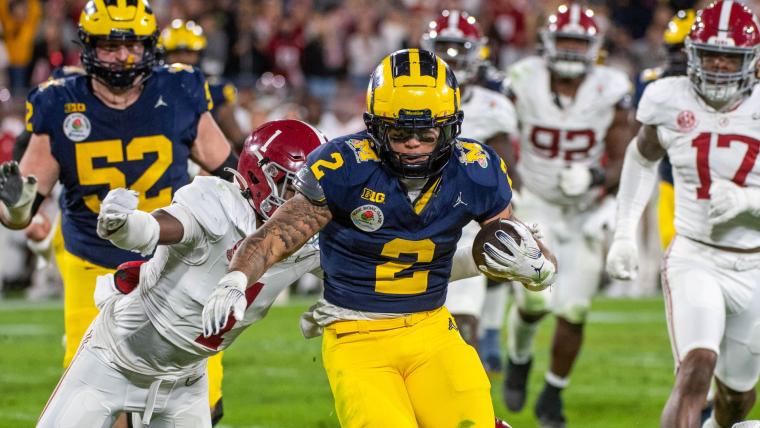 Blake Corum's lasting legacy at Michigan: It's team over touchdowns for star running back image