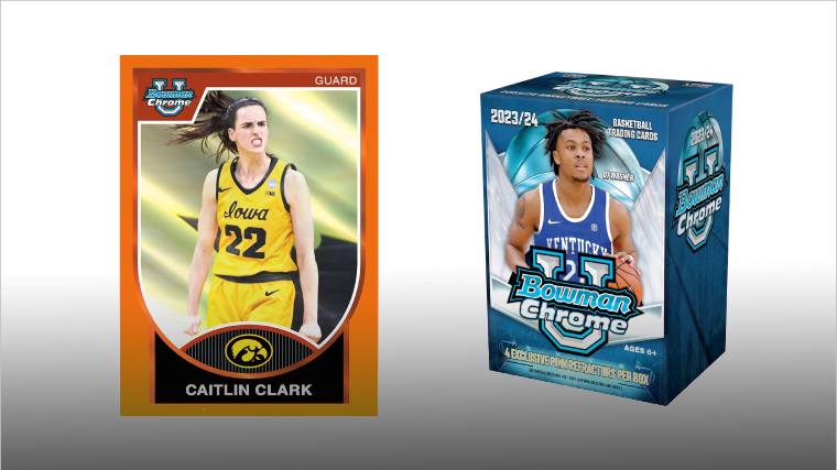 How to find Caitlin Clark's new basketball card image