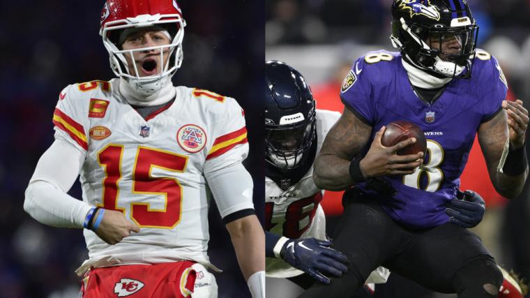 Six Chiefs vs. Ravens same-game parlays with +300 odds or greater image