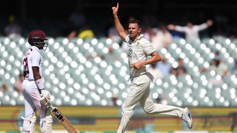 Josh Hazlewood produces magic spell to put Aussies on the brink of victory image