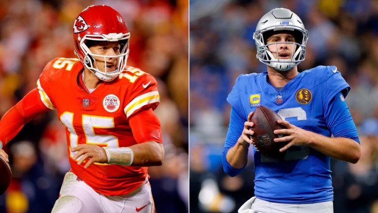NFL odds, picks, predictions for wild-card round: Expert model projects Chiefs top Dolphins, Lions handle Rams image