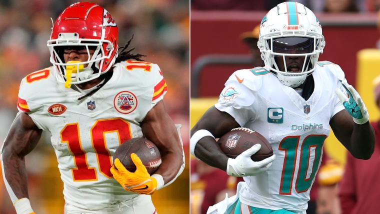 NFL Wild Card Playoff DraftKings Picks: DFS lineup advice for Saturday night's Chiefs-Dolphins Showdown tournaments image