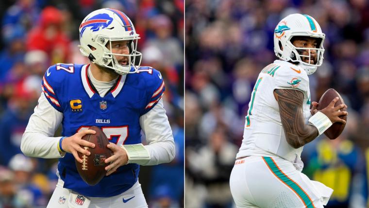 What channel is Bills vs. Dolphins on today? image