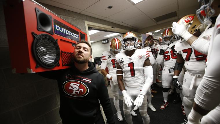 How 49ers Bumpboxx tunnel walk-out tradition started image