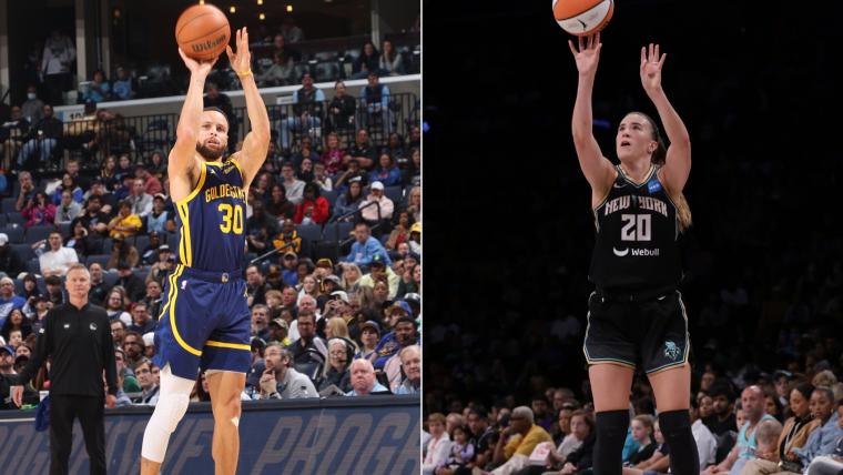 How Curry vs. Ionescu 3-Point Challenge will work image