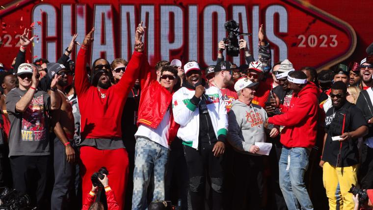 Patrick Mahomes, Chris Jones eye a three-peat at Chiefs Super Bowl parade image