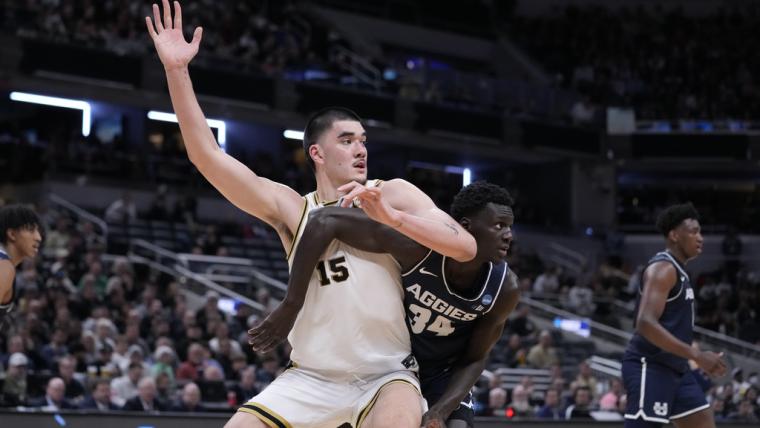 Gonzaga vs. Purdue odds, prediction, betting trends for 2024 March Madness Sweet 16 game image