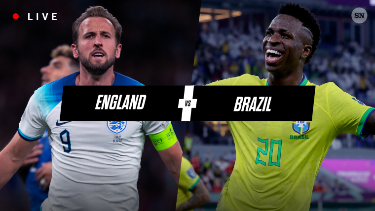 LIVE: England vs Brazil image
