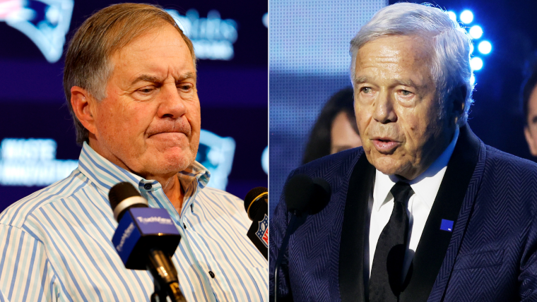 Julian Edelman details tense interaction between Bill Belichick, Robert Kraft image