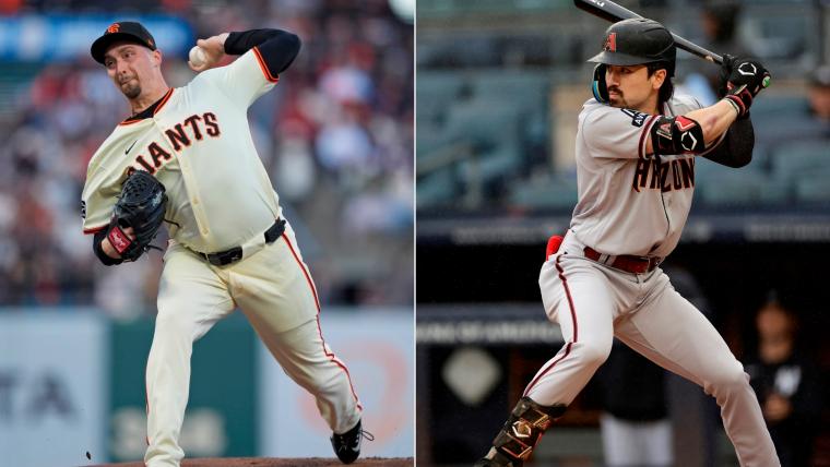 San Francisco's Blake Snell and Arizona's Corbin Carroll