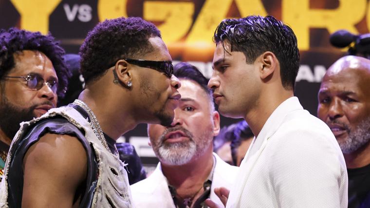 Devin Haney vs. Ryan Garcia live press conference: Staredown cancelled amid fears of physical altercation image