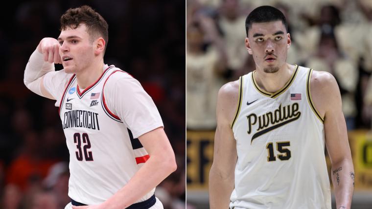 Donovan Clingan vs. Zach Edey: Why UConn big man ranks higher in NBA Mock Drafts than Purdue star image