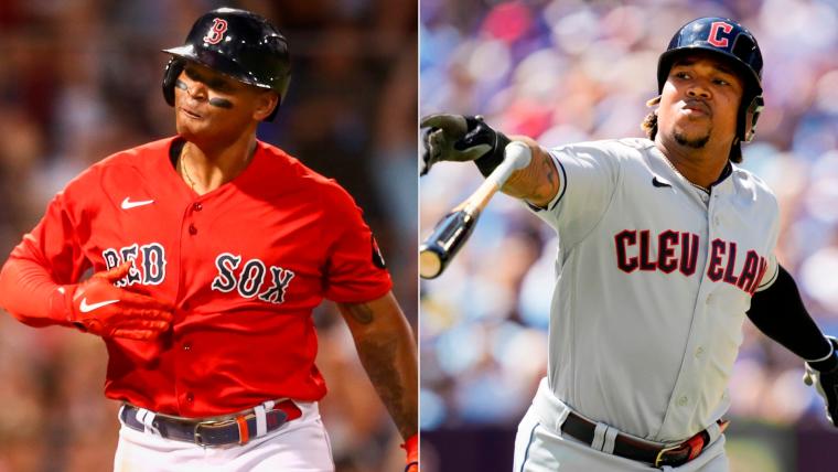 Boston's Rafael Devers and Cleveland's Jose Ramirez