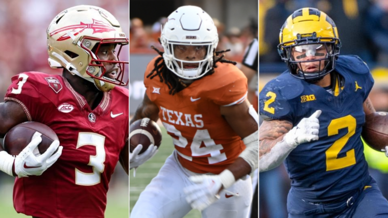 Who will be the first RB taken in 2024 NFL Draft? Jonathan Brooks, Trey Benson among top candidates image